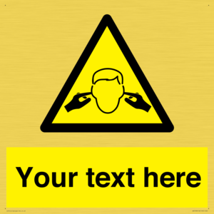 Custom Noise Hazard Sign